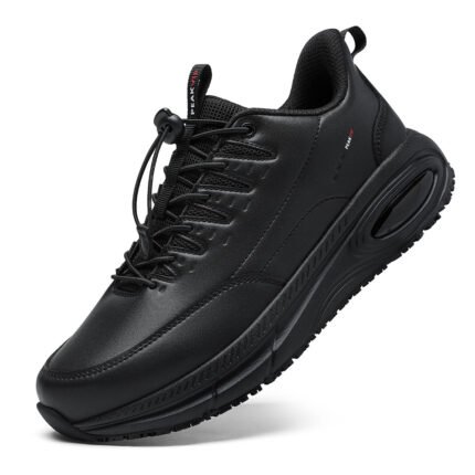 Men Certificated Non Slip Wide Toe Shoe Waterproof Comfortable Shock Absorbing Sneaker PEAKVIP PE25004M (1)