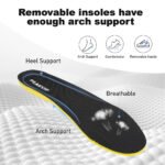 Men Certificated Non Slip Wide Toe Shoe Waterproof Comfortable Shock Absorbing Sneaker PEAKVIP PE25004M (5)