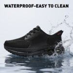 Men Non Slip Sole Chef Work Shoe Waterproof Arch Support Sneaker PEAKVIP PE25006M (3)