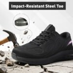 Steel Toe Women Safety Shoe Waterproof Nonslip Sneaker PEAKVIP-PE25001W
